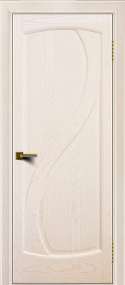 Межкомнатная дверь ЛайнДор Новый стиль 2 ДГ 27 Ясень жемчуг