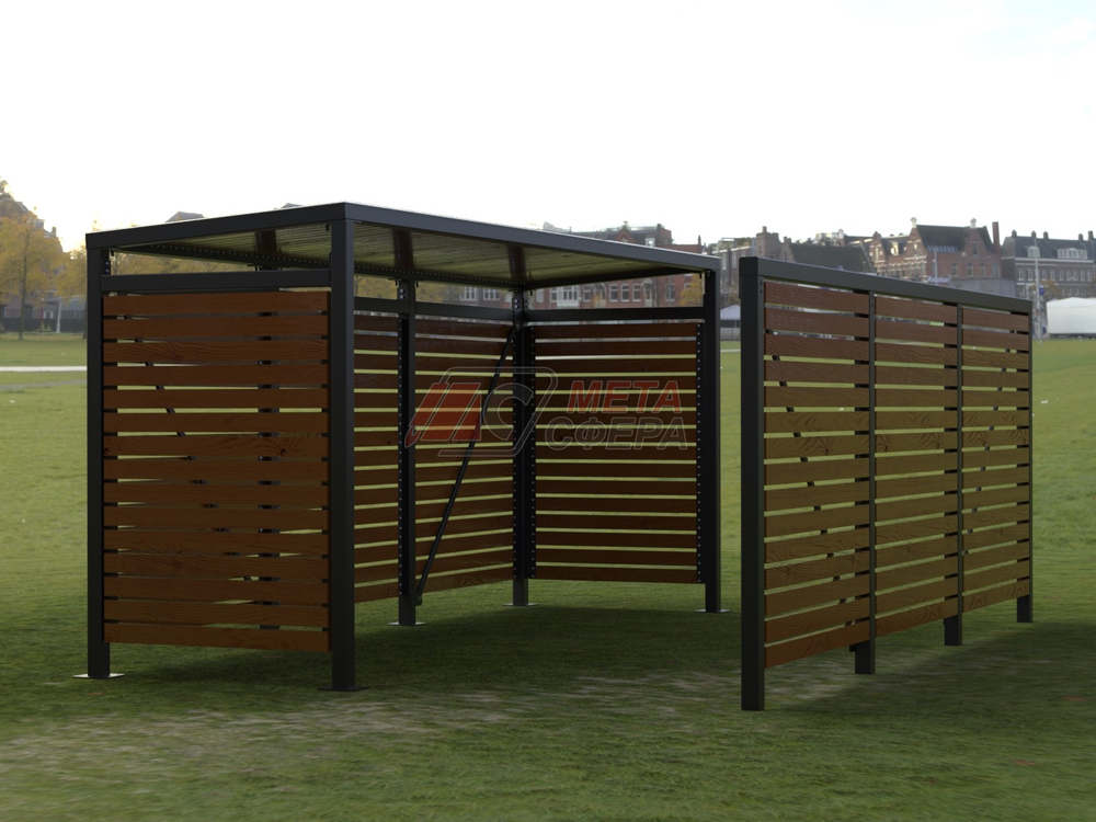 Площадка для сбора мусора Дери