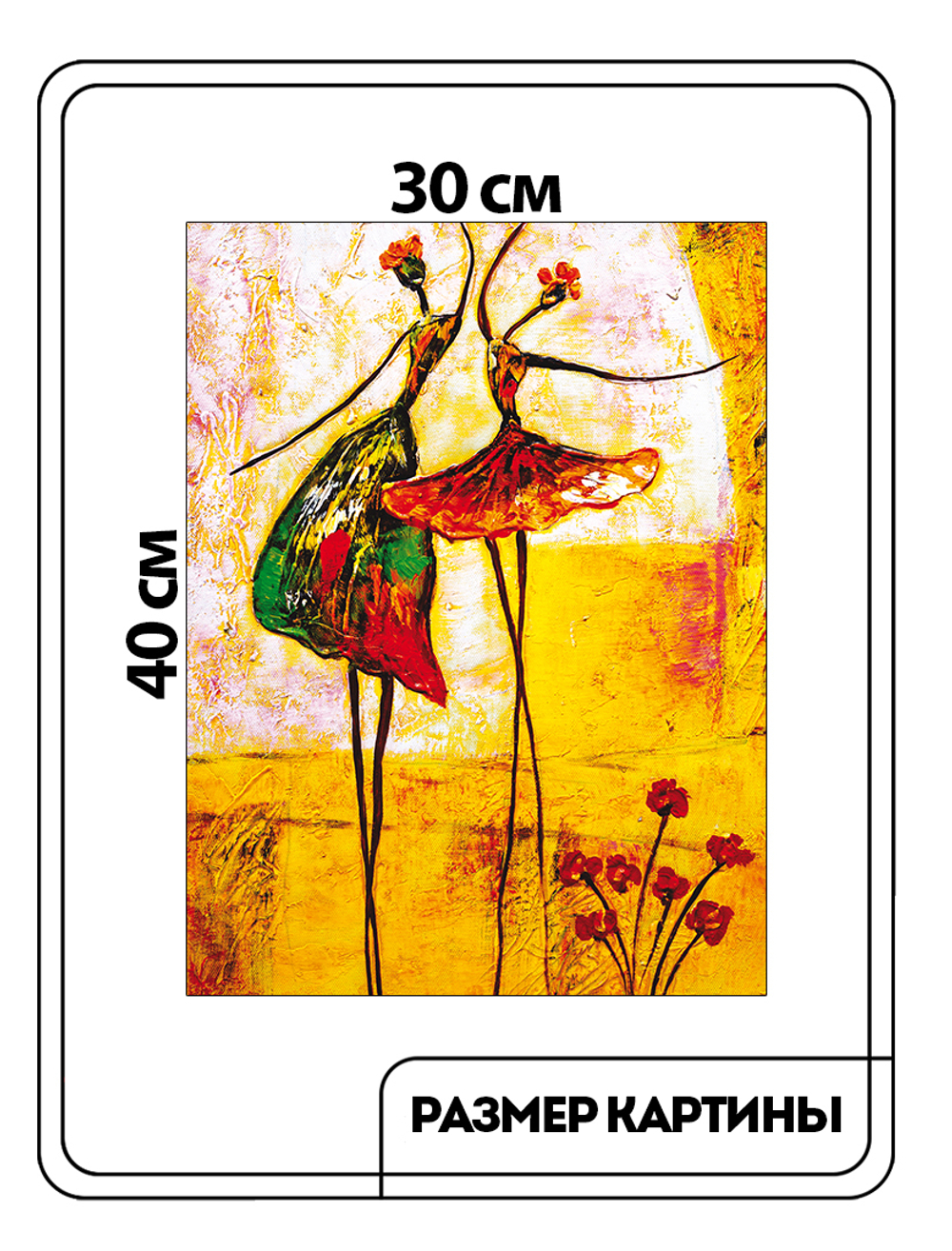 Картина "Танцовщицы"