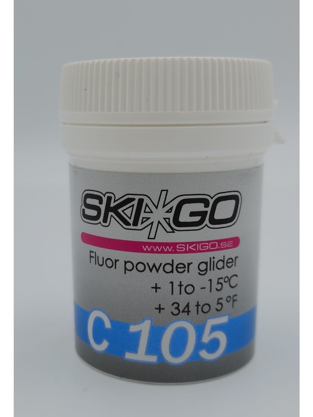 SkiGo фторуглеродный порошок C105  +1 до -15°C.