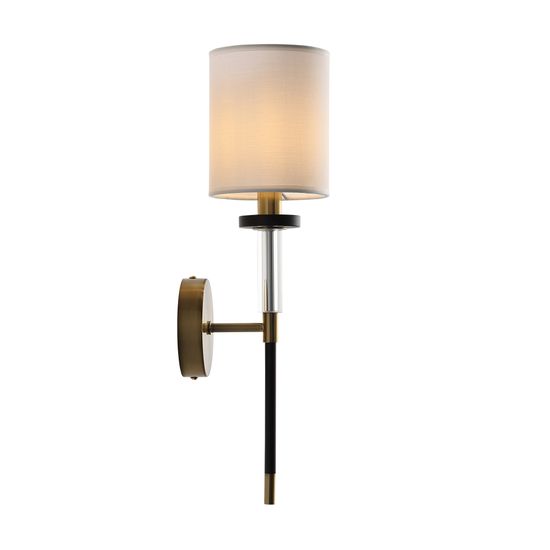 SL1404.301.01 Люстра подвесная ST-Luce Латунь/Прозрачный E14*6 40W BLACK+BRASS