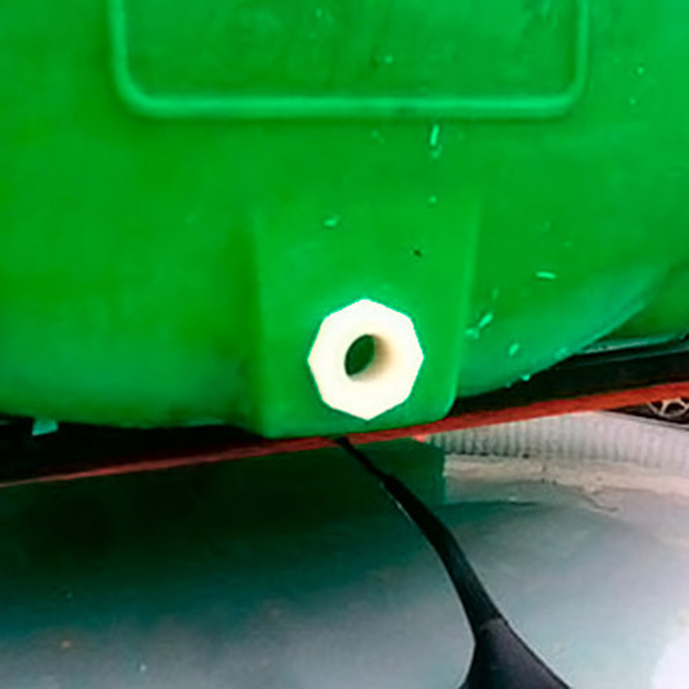 Емкость Пласт Инжиниринг цилиндрическая 200 л. горизонтальный (752x650x680см;зеленый) - арт.560104