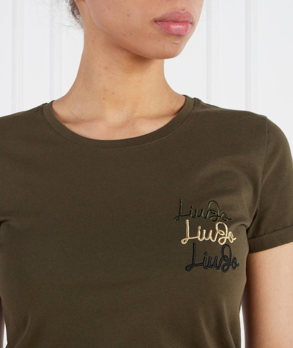 Футболка Liu Jo - хаки(WA3139 J6308)
