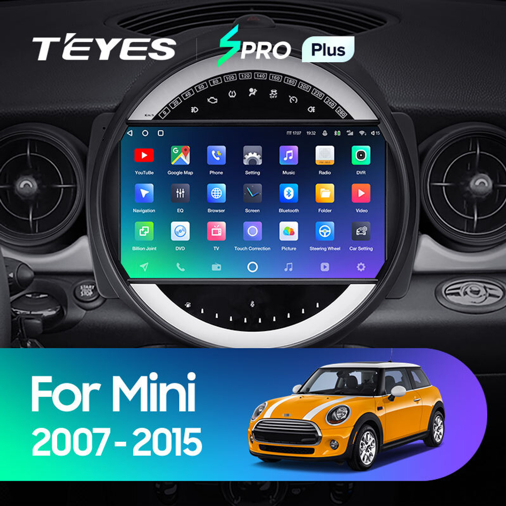 Teyes SPRO Plus 9"для BMW Mini 2007-2015