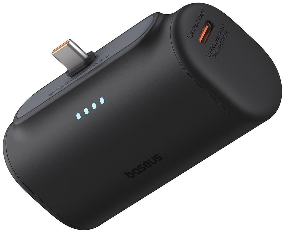 Внешний аккумулятор Baseus Compact 2C 20W P10068306113-00 5000 мАч черный