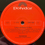 Rainbow ‎– Long Live Rock 'N' Roll (Скандинавия 1978г.)