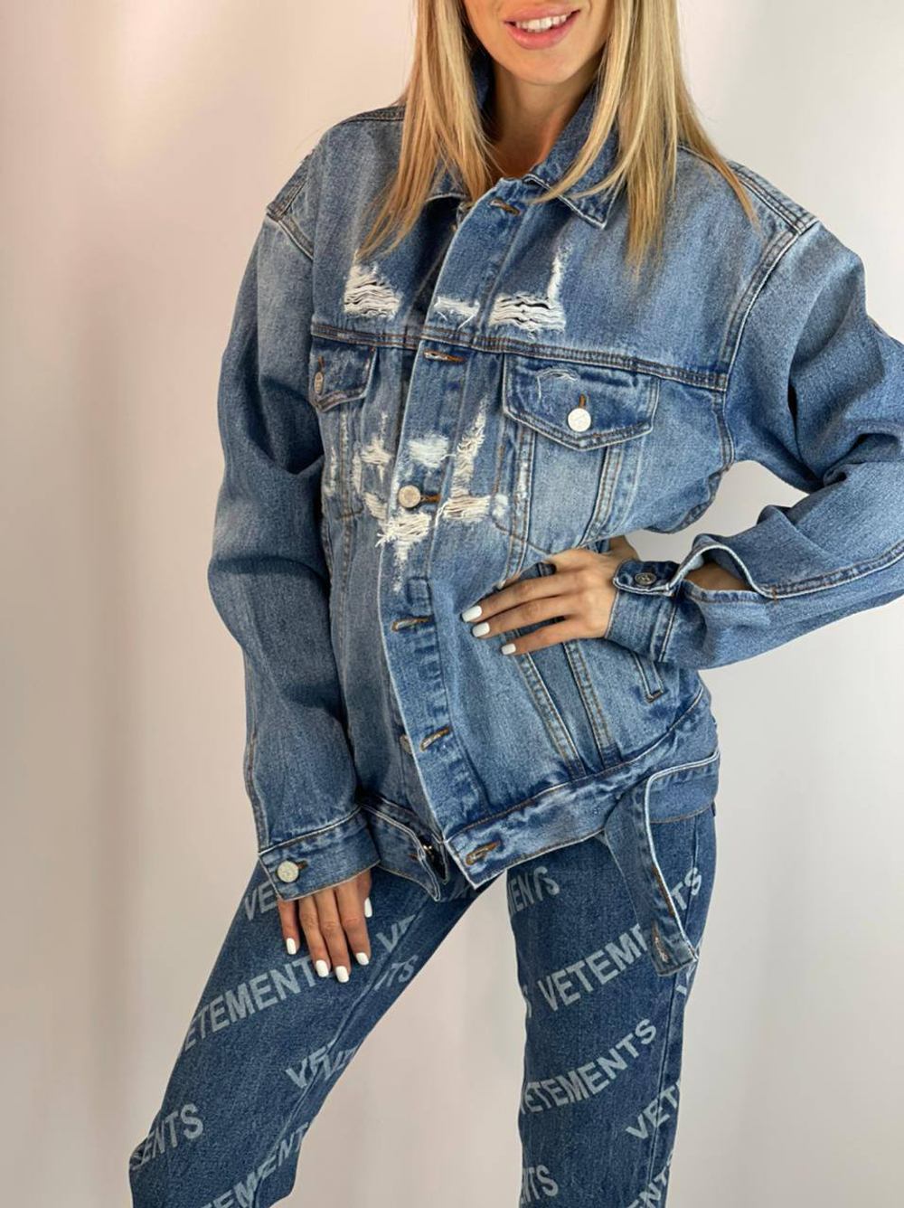 Джинсовка Vetements