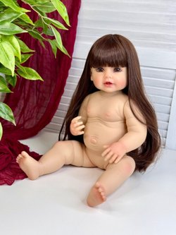 Кукла Реборн виниловая 55см в пакете (FA-568)