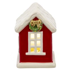 GAEM Фигурка декоративная "Домик" с подсветкой, L7,5 W7,5 H10,5 см, (LR44х3