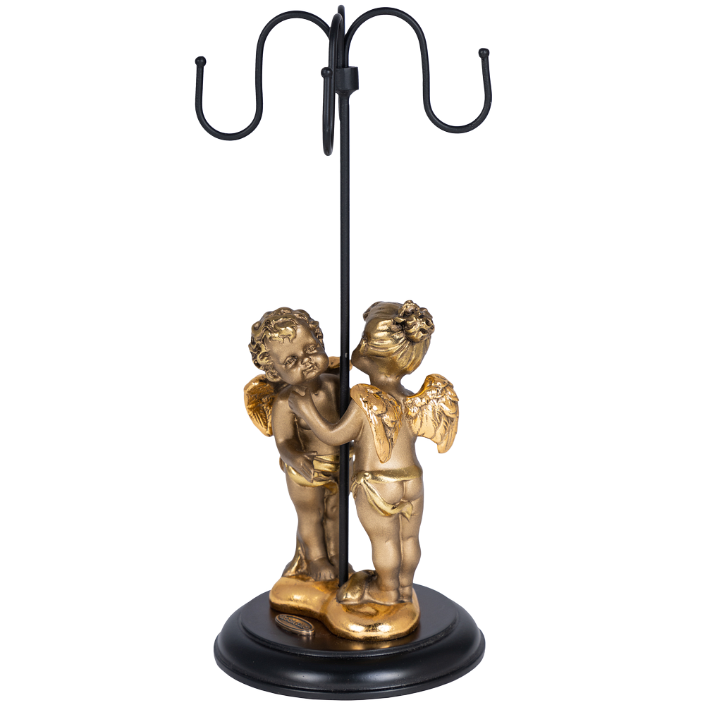 Подставка для украшений Секреты двух сердец Бронза