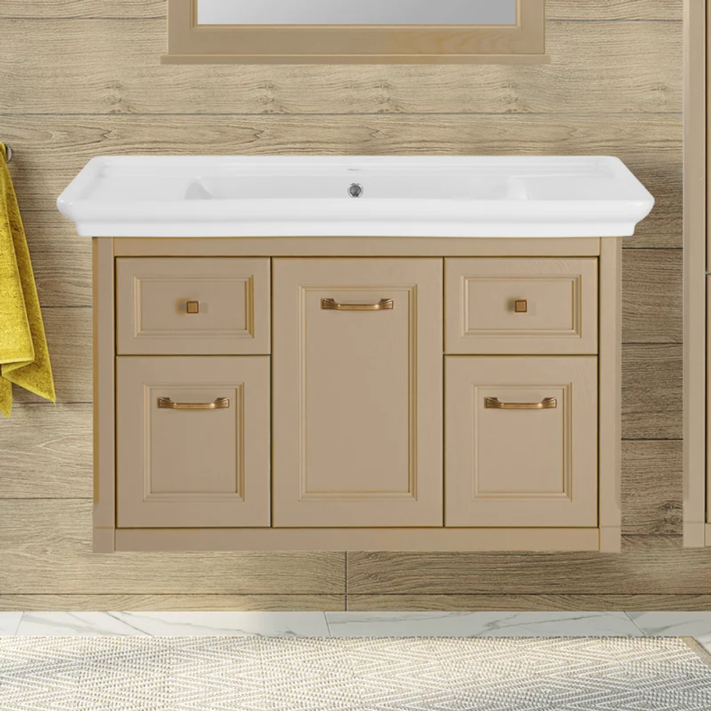 Тумба с раковиной ASB-Woodline Толедо 105