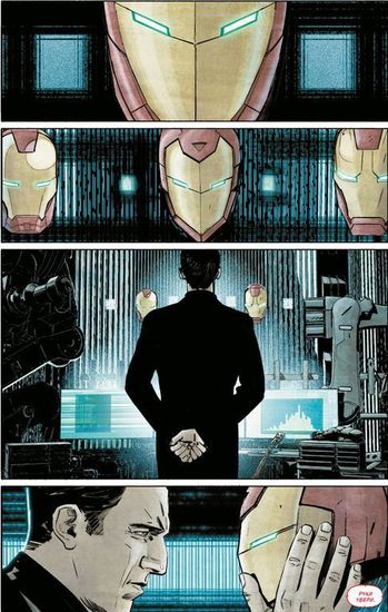 Комикс Бесславный Железный Человек. Комильфо