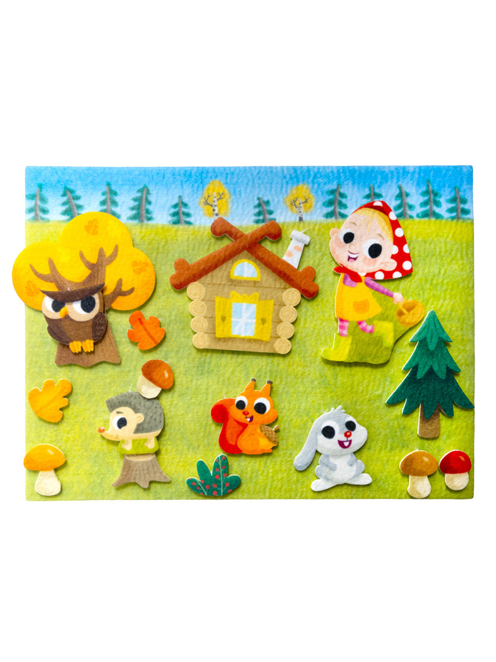 Набор из фетра на липучках ЛЕС