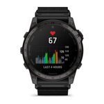 Смарт часы Garmin Tactix 7 Amoled edition, черный нейлоновый ремешок