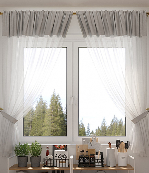 Комплект штор Legrand Софт-Вуаль 1350х1600 мм