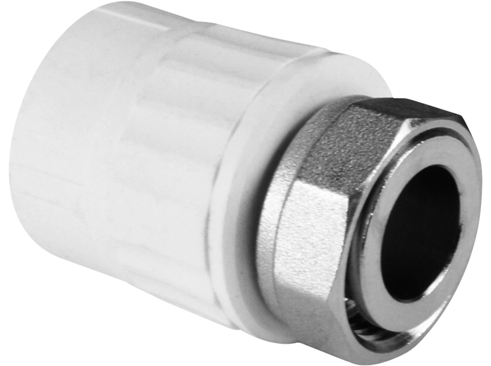 Муфта с накидной гайкой 20 х 1/2quot; (150/30) VALFEX