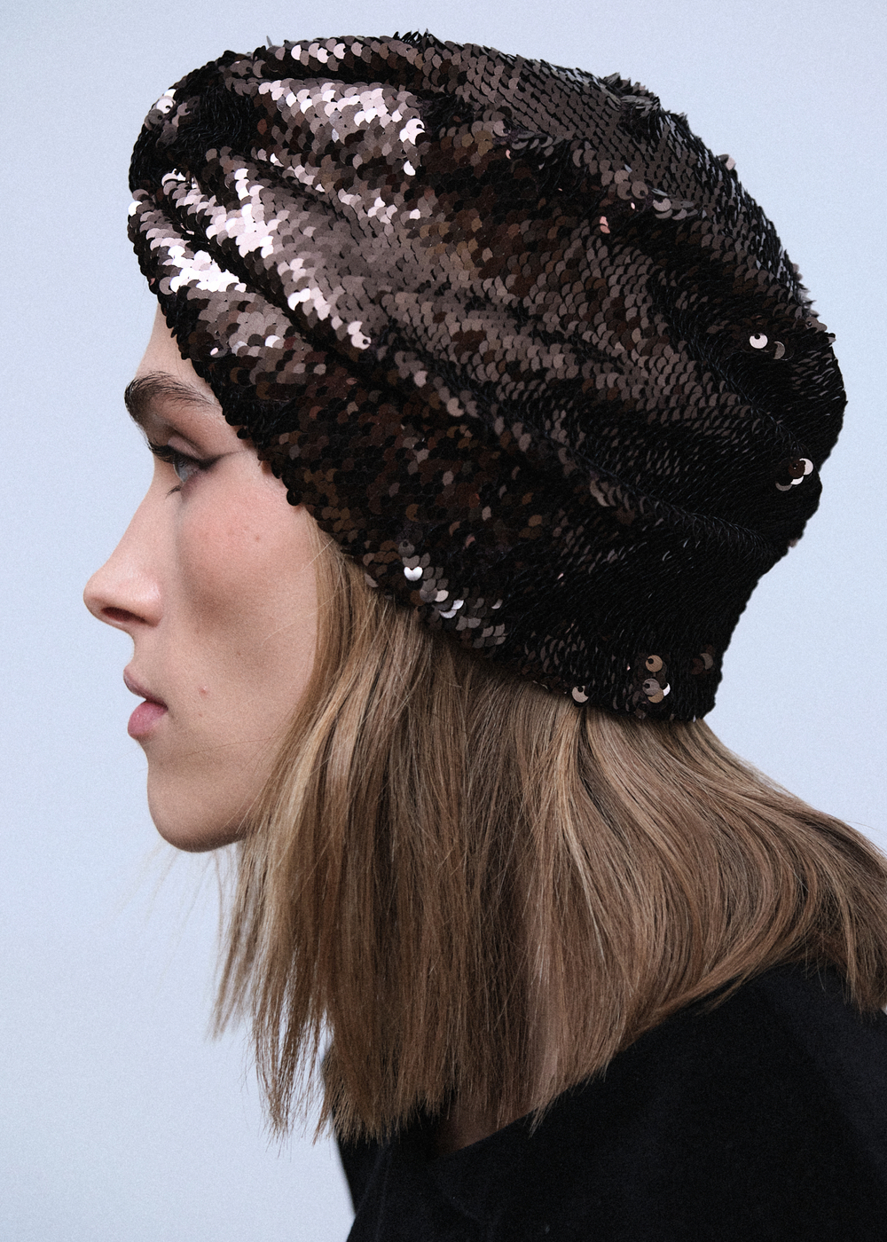 Чалма с пайетками