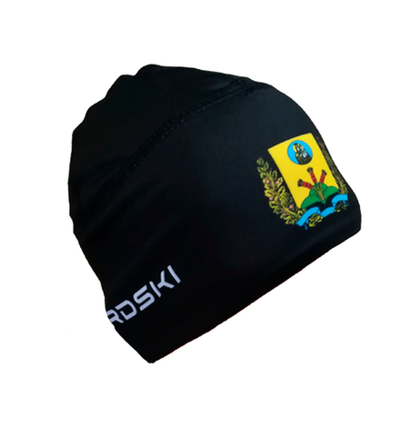 Шапочка для снежного снайпера черная с логотипом МОГИЛЕВСКАЯ ОБЛАСТЬ Nordski Warm black