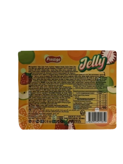 Фруктовое желе с кусочками фруктов , Round Jelly