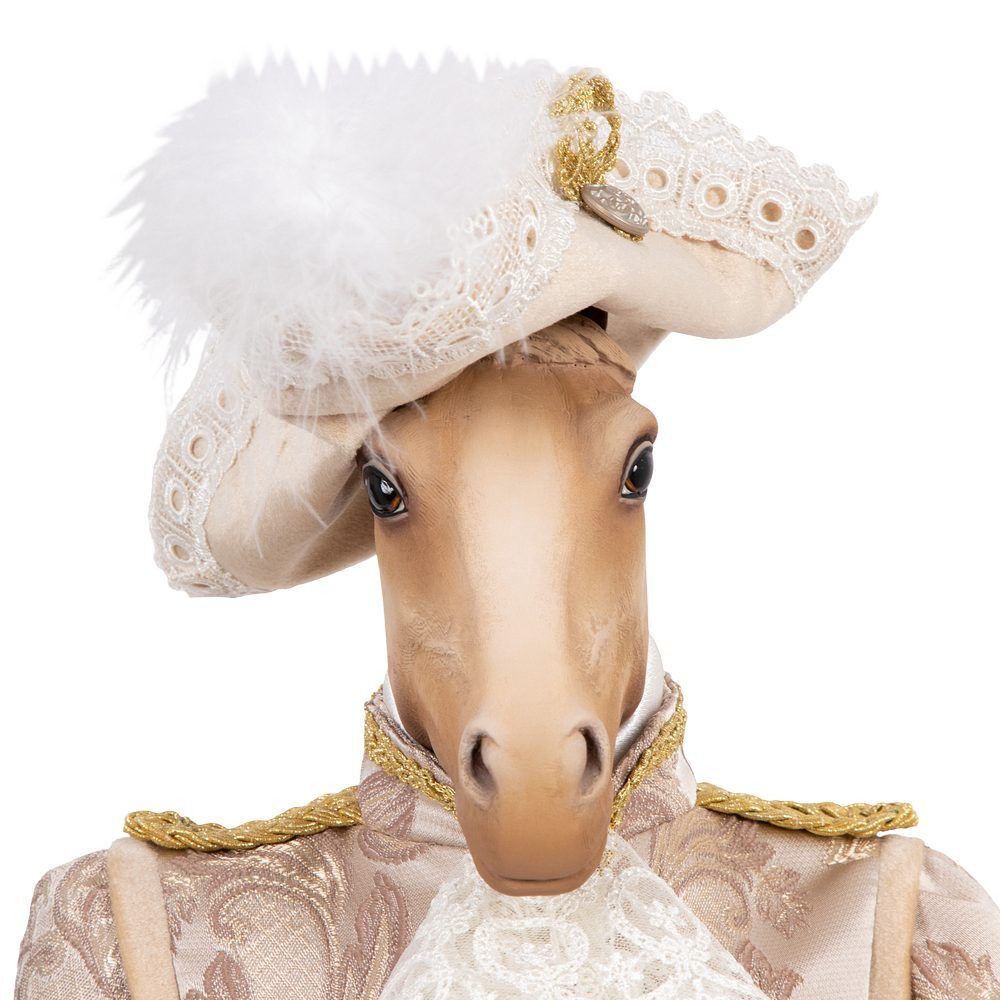 Кукла интерьерная коллекционная Конь Аристократ