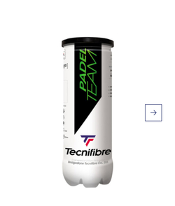 Мячи для Падел, Tecnifibre, PADEL TEAM (3 balls), 3шт