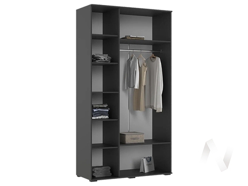 Шкаф 3-х ств.(1200) Норд (графит)