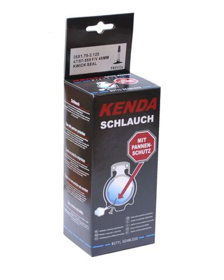 Камера антипрокольная с герм 26" спорт 48мм 1,75-2,125 (47/57-559) KWICK SEAL KENDA