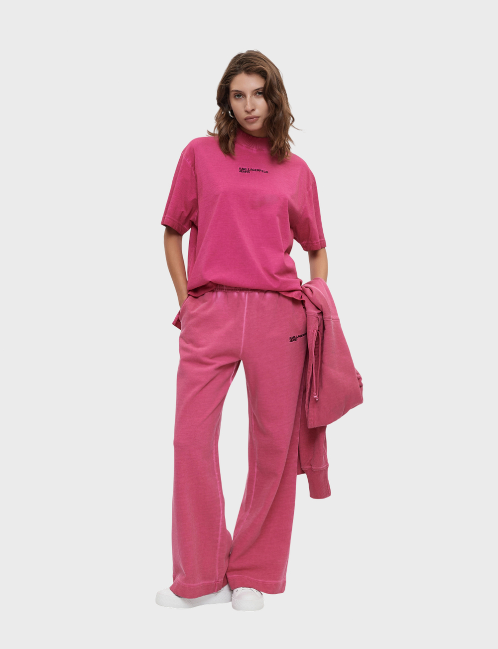 Брюки спортивные KARL LAGERFELD JEANS Washed Sweat Pant