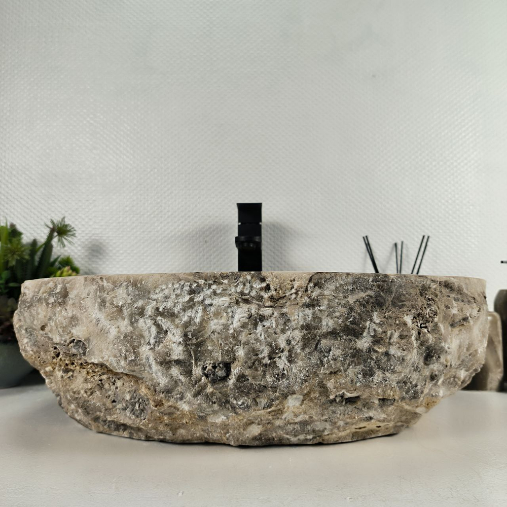 Раковина из оникса Erozy Grey EO-64614 54*44*16 0183