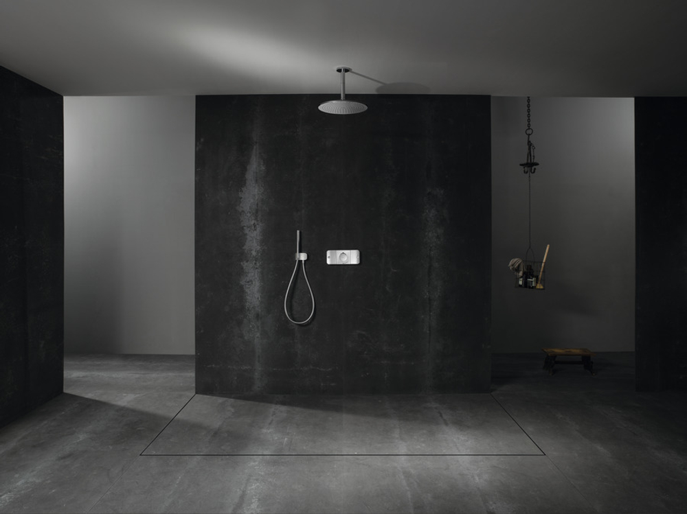 Потолочное подсоединение Hansgrohe 27418000  100 мм, 3/4