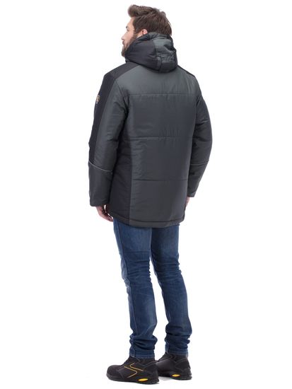 Куртка зимняя "Корсар" (т.серый/черный)