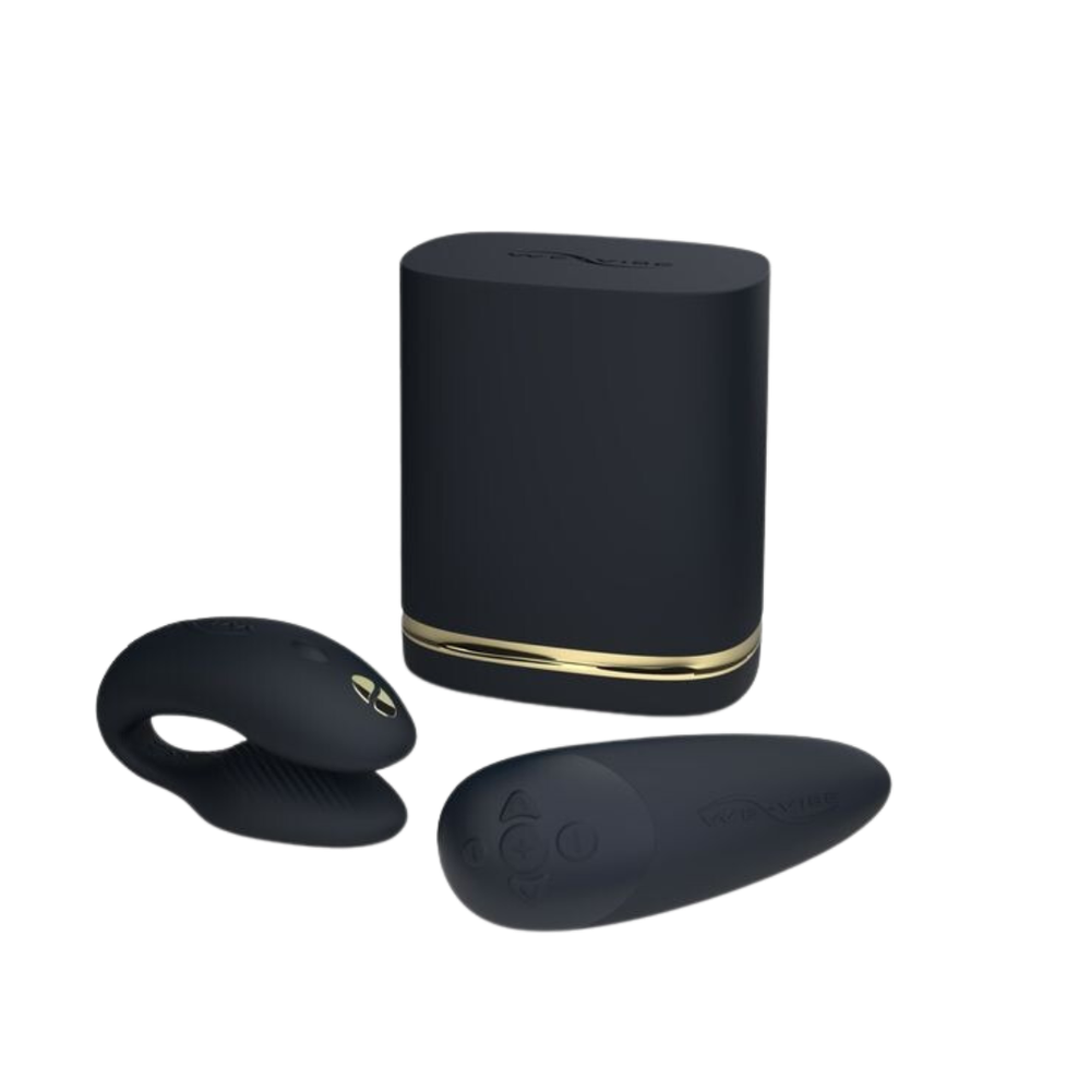 We Vibe Golden Moments – набор бестселлеров: Womanizer premium и We-vibe Chorus