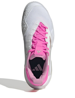 Женские теннисные кроссовки Adidas Barricade 13 W - white/ash peacoat/lucid pink