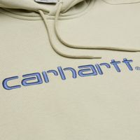  Толстовка мужская Carhartt WIP Hooded Sweatshirt  артикул:I030547_beryl_sorrent - купить в магазине Дайс