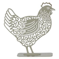GAEM Фигурка декоративная "Курица", L16 W3,5 H18 см