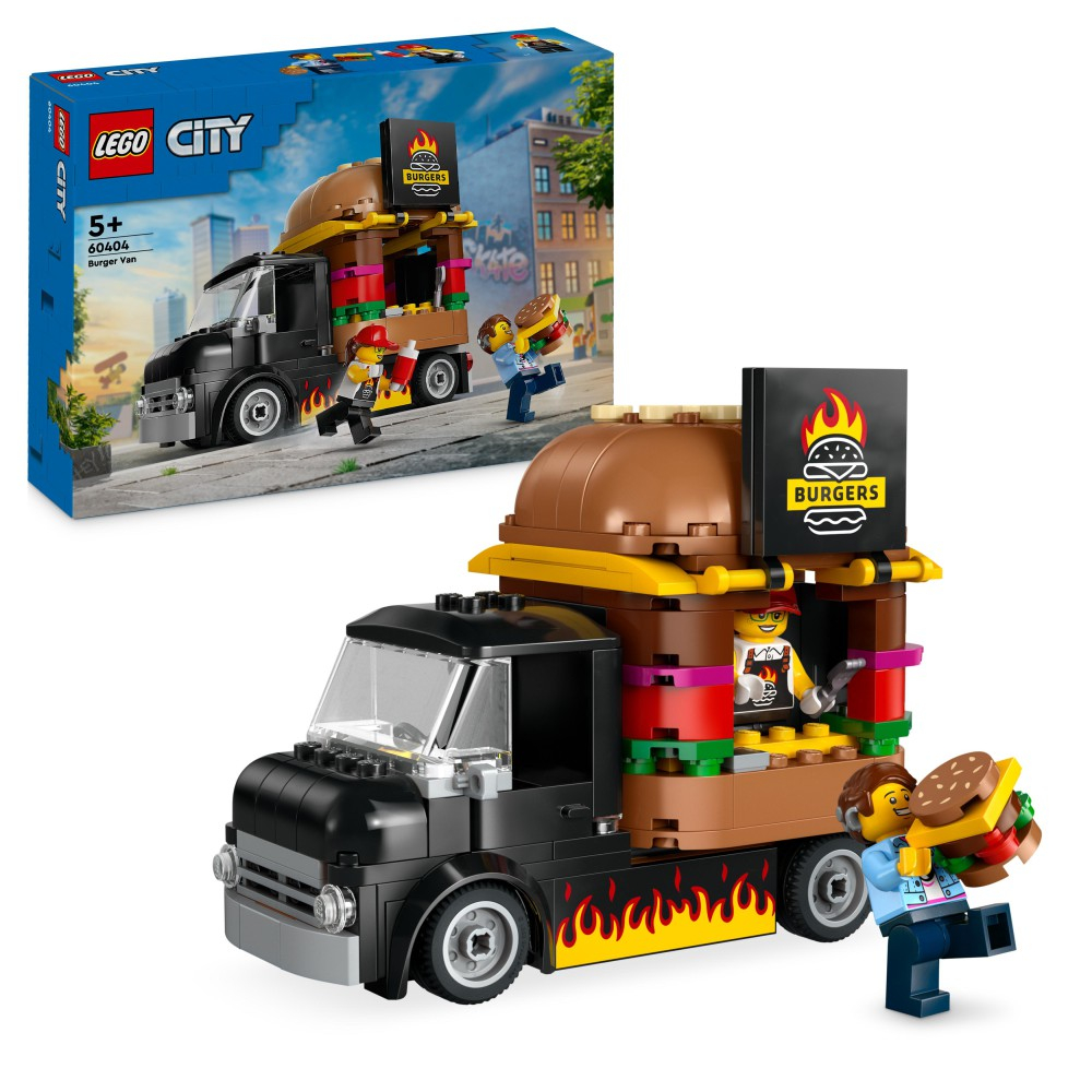 Конструктор LEGO City 60404 Бургерный грузовик — фото 1