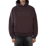 Fear of God Essentials Fleece Hoodie "Plum"