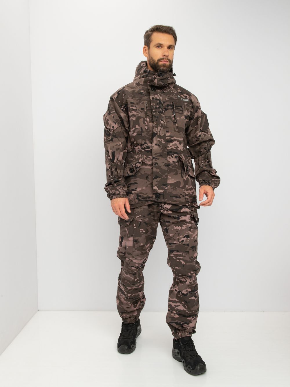 Костюм летний Горка-5 ткань Смесовая Рип-Стоп цвет Мультикам Black