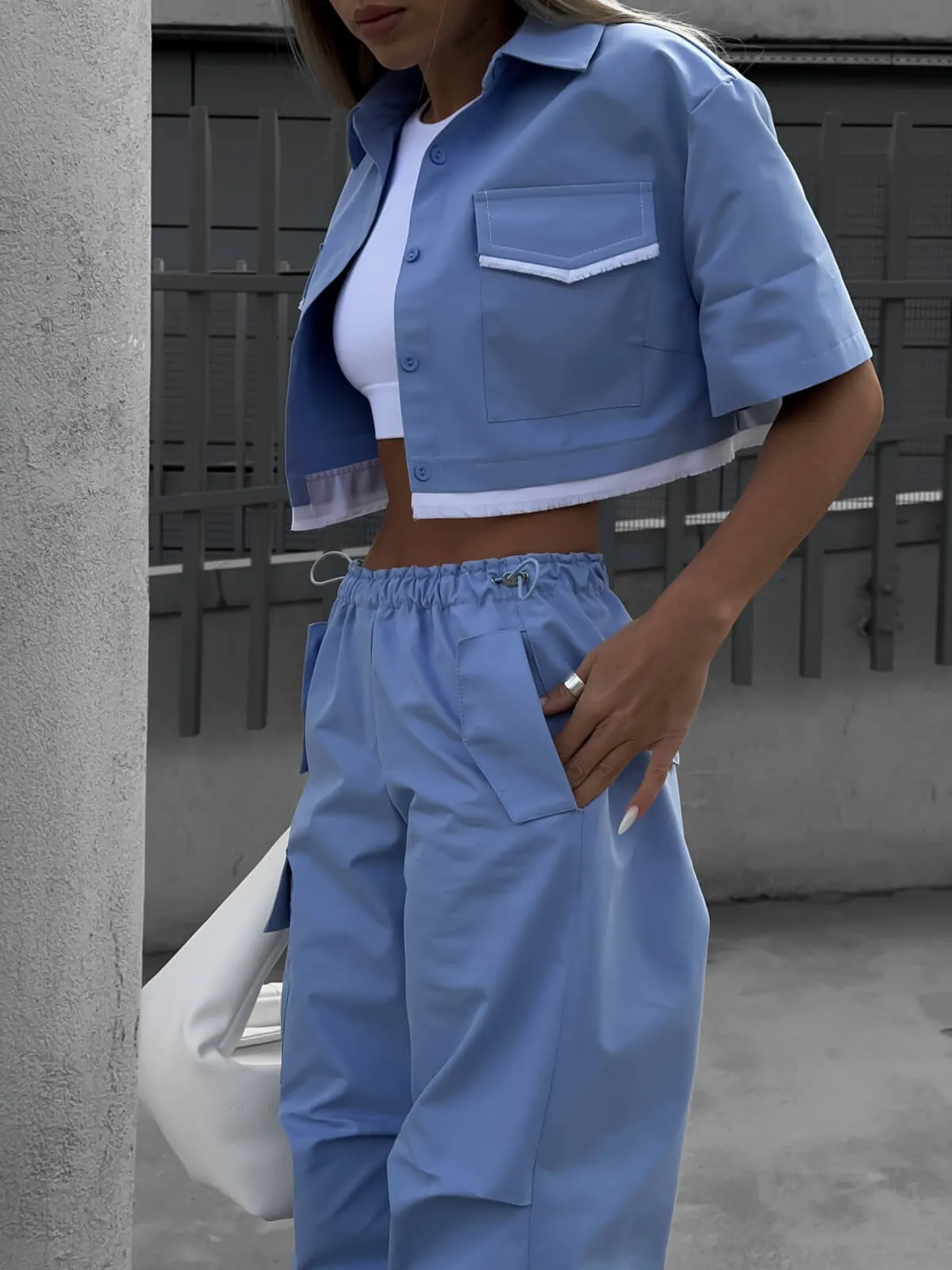 Рубашка Dakar sky