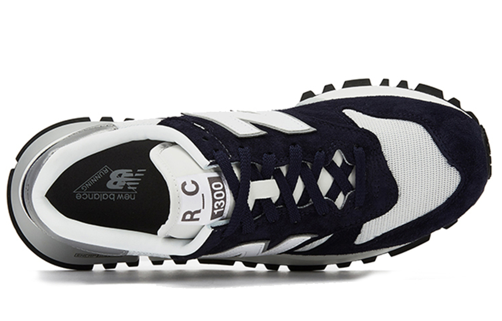 New Balance NB 1300 classic all-match casual low-top running shoes for men and women the same navy blue