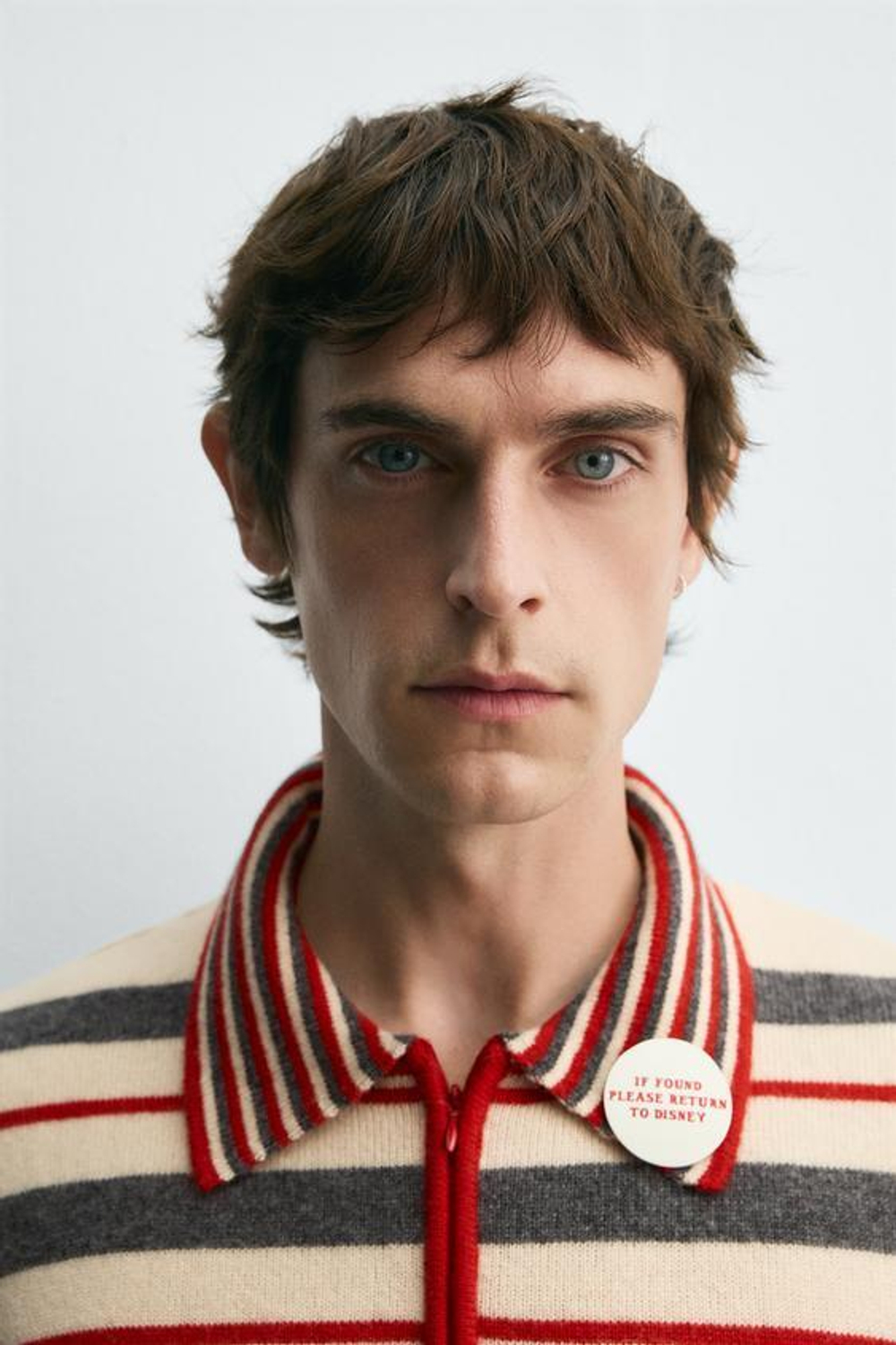 ZARA HARRY LAMBERT X DISNEY ПОЛО, В ПОЛОСКУ