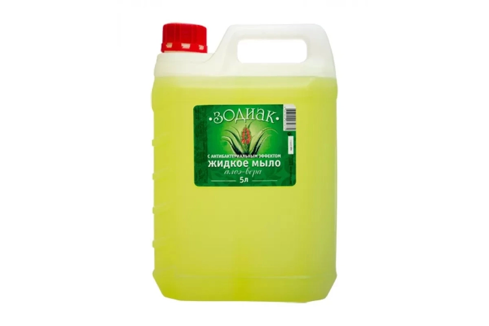 Жидкое туалетное мыло с антибактериальным эффектом Зодиак 5 л.