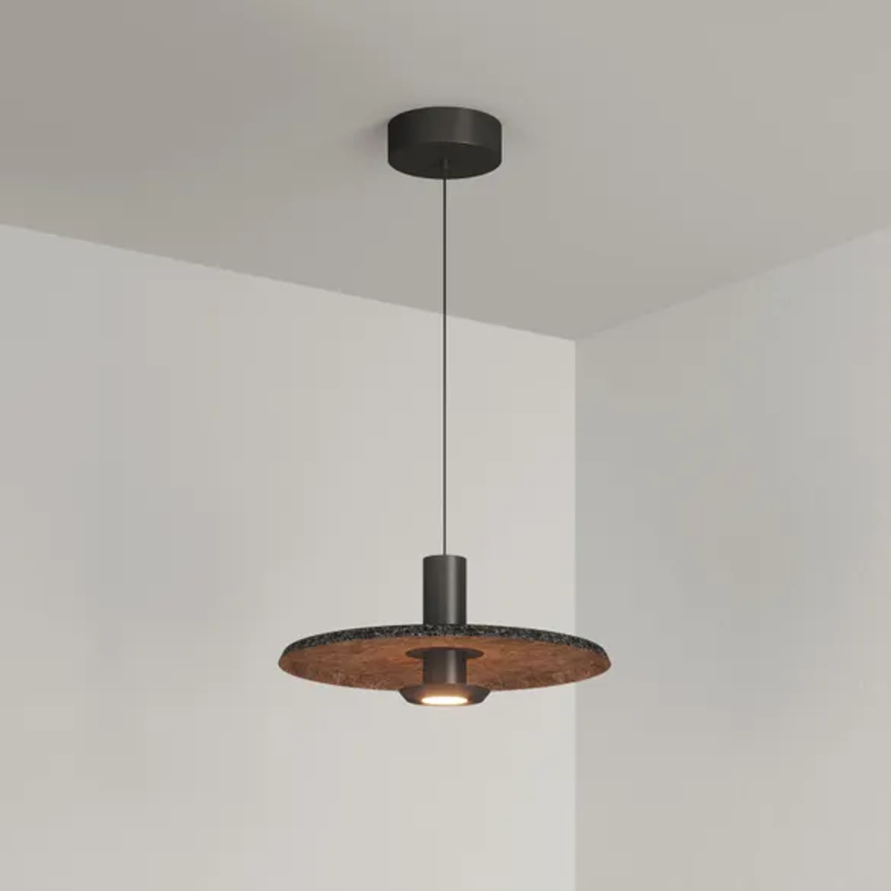 Светильник SP-KOTARO-R350-12W Warm2700 (BK-CF, 36 deg, 230V, TRIAC) (Arlight, IP20 Фетр, 3 года) 057231