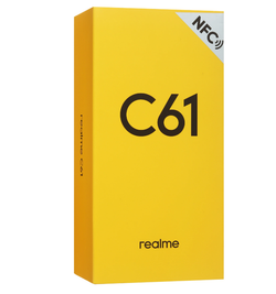 Смартфон realme C61 Global 8/256 ГБ, функцией невизуальной навигации.
