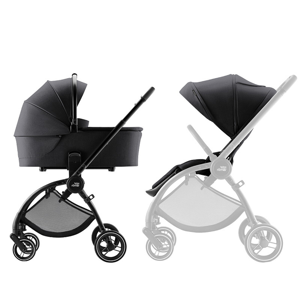 Спальный блок для прогулочной коляски Britax Roemer RIO Style Carbon Black
