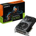 Видеокарта Gigabyte NVIDIA  GeForce RTX 5060 GV-N5060WF2OC-8GD 1.0 8ГБ Windforce, GDDR7, OC,  Ret