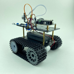 Набор для моделирования гусеничного танка на Ардуино (Tank kit arduino)
