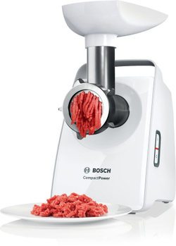 Мясорубка Bosch CompactPower 500W White MFW3910W