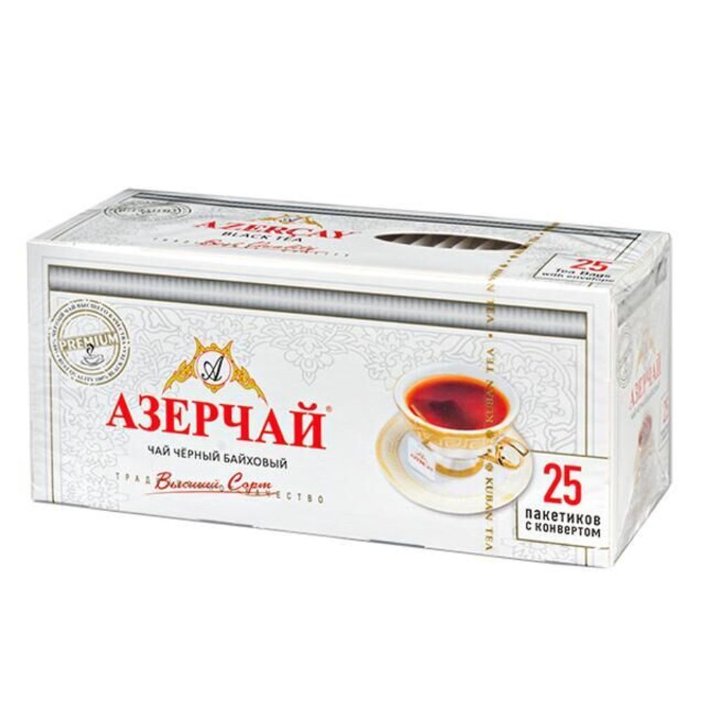 Чай, Азерчай, бергамот, 25 пак