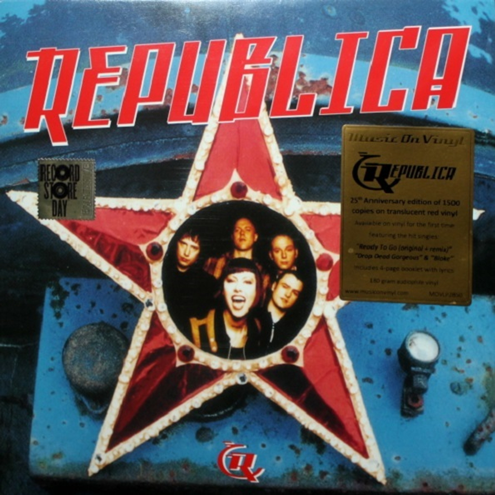 Republica / Republica (25th Anniversary Edition)(Coloured Vinyl)(LP)